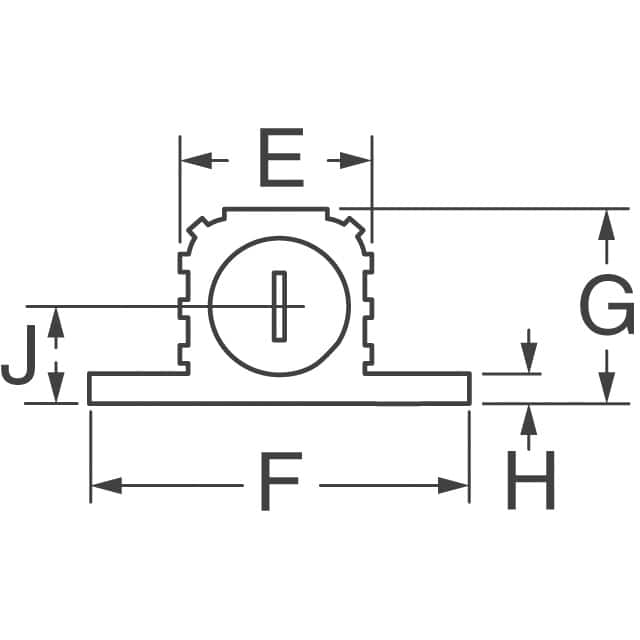 TMC010150R0FE02 Vishay Dale  Chassis Mount Resistors
